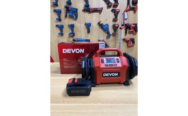 Máy bơm hơi pin20v DEVON 5940-Li-20 chính hãng