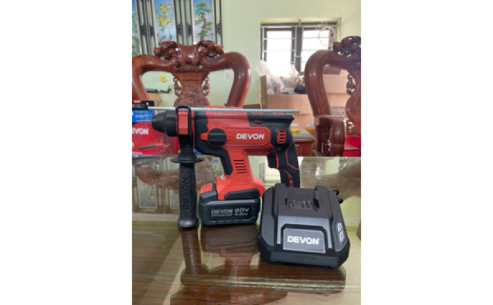 Máy khoan bê tông dùng pin 20V DEVON 5401-LI-20