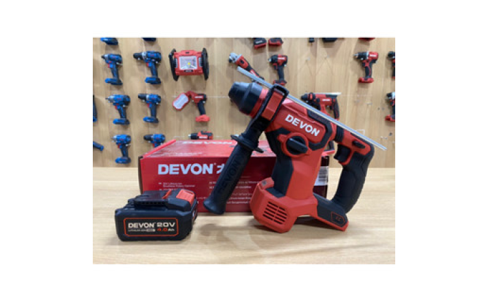 Khoan bê tông dùng pin 20V DEVON 5408