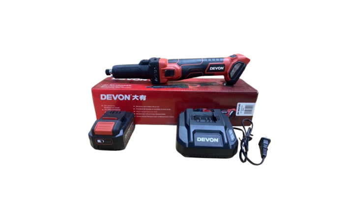 Máy mài góc thẳng pin 20v DEVON 2910 không chổi than