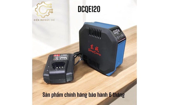 Bơm hơi dùng pin 12V Don Dongcheng DCQE120
