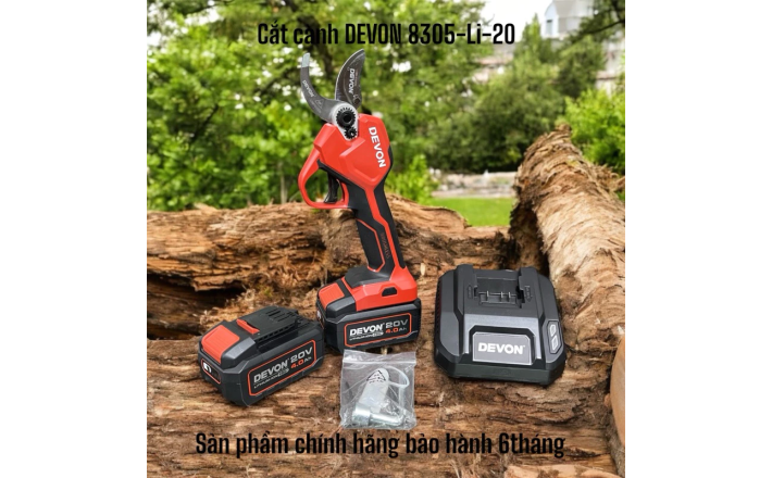 Máy cắt cành dùng pin20V DEVON 8305-Li-20